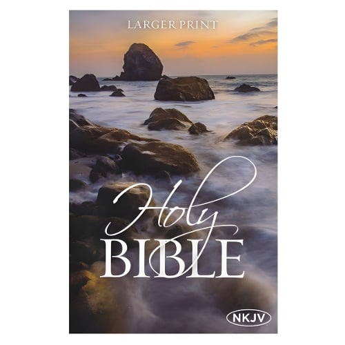 The NKJV, Holy Bible, Larger Print, Paperback
