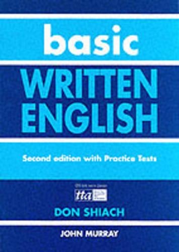 Basic Written English