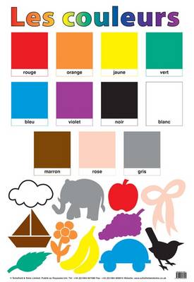 Les Couleurs (Colour Chart)
