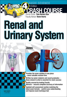Crash Course Renal and Urinary System Updated Print + eBook edition