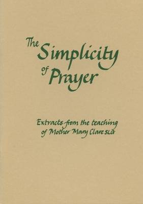 The Simplicity of Prayer