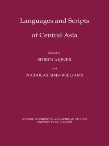 Languages and Scripts of Central Asia