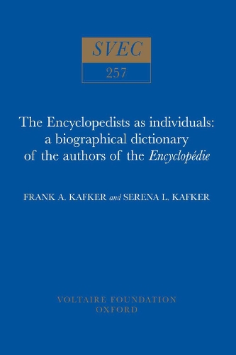 The Encyclopedists as Individuals