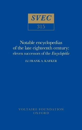 Notable encyclopedias of the late eighteenth century