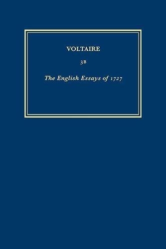 Œuvres complètes de Voltaire (Complete Works of Voltaire) 3B