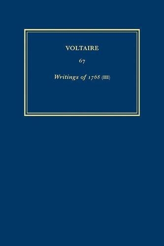 Œuvres complètes de Voltaire (Complete Works of Voltaire) 67