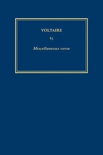 Œuvres complètes de Voltaire (Complete Works of Voltaire) 83