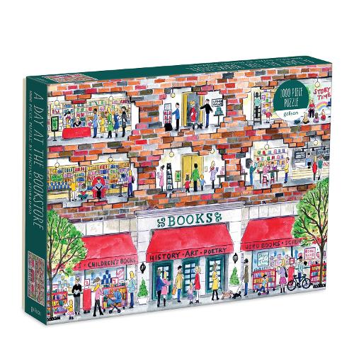 Image of Michael Storrings A Day at the Bookstore 1000-Piece Puzzle