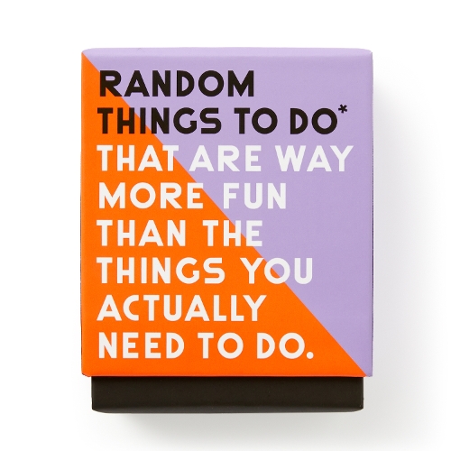 Random Things To Do Box