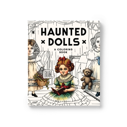 Haunted Dolls Coloring Book