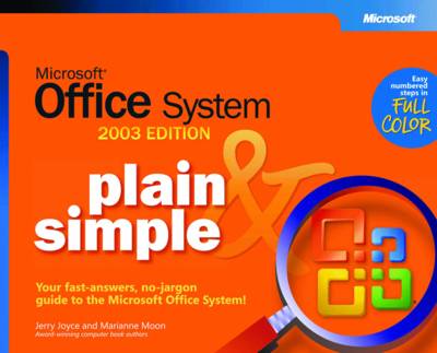 Microsoft Office System Plain and Simple 2003 Edition