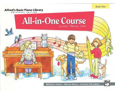 Alfred's Basic Piano Library All In One Course 1