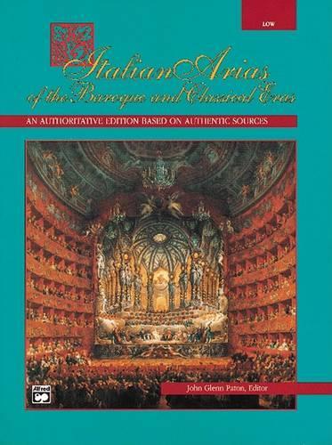 Italian Arias of the Baroque and Classical Eras
