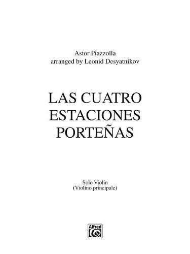 Las Cuatro Estaciones Portenas