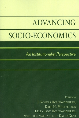 Advancing Socio-Economics