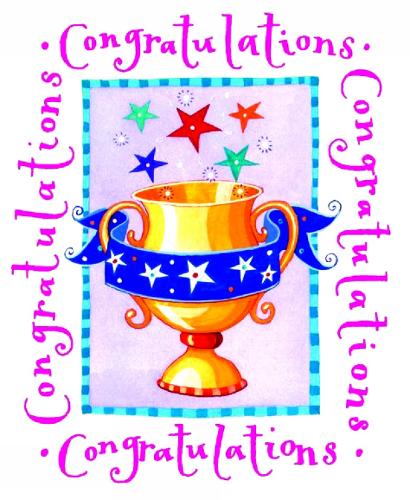 Congratulations