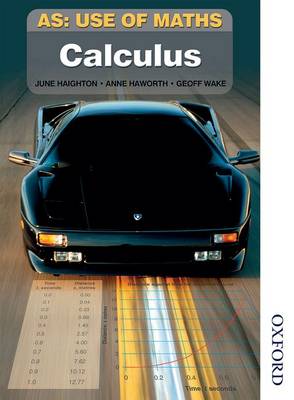 As Use of Maths: Modelling with Calculus