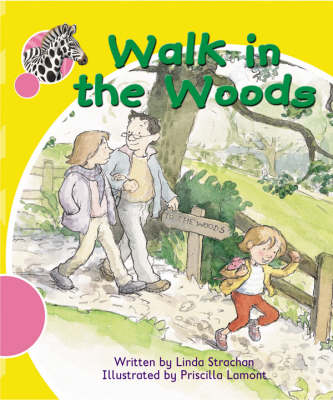 Spotty Zebra Pink A Change - A Walk in the Woods