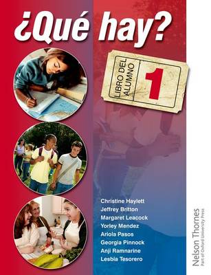 ?Que Hay? Libro del Alumno 1
