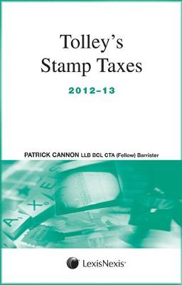 Tolley's Stamp Taxes 2012-13