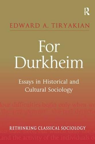 For Durkheim