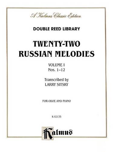 Twenty-Two Russian Melodies, Volume 1, Nos. 1-12