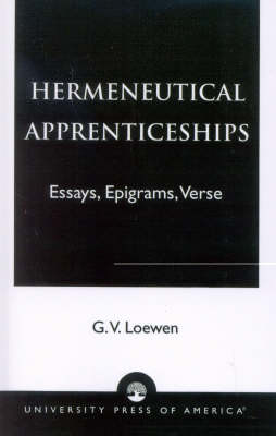 Hermeneutical Apprenticeships