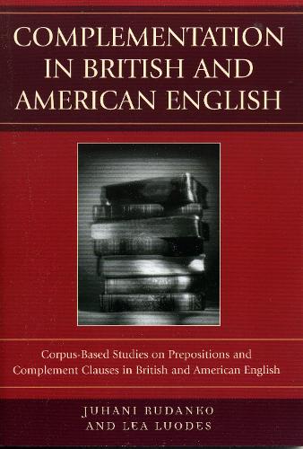 Complementation in British and American English