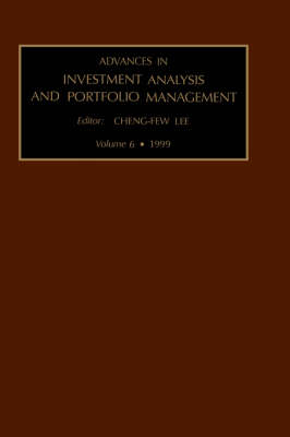 Advances in Investment Analysis and Portfolio Management: Volume 6