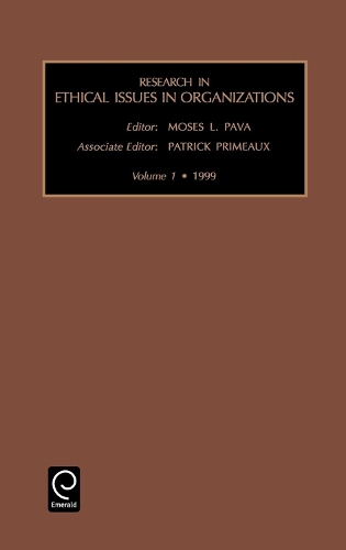 Research in Ethical Issues in Organizations