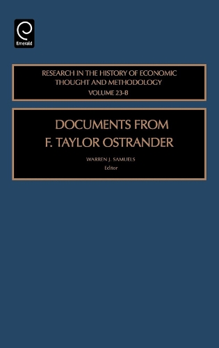 Documents from F. Taylor Ostrander