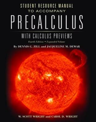 Precalculus with Calculus Previews: Student Study Guide