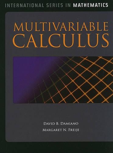 Multivariable Calculus