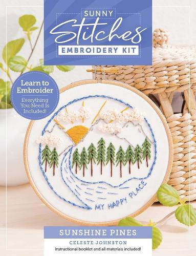 Sunny Stitches Embroidery Kit Sunshine Pines