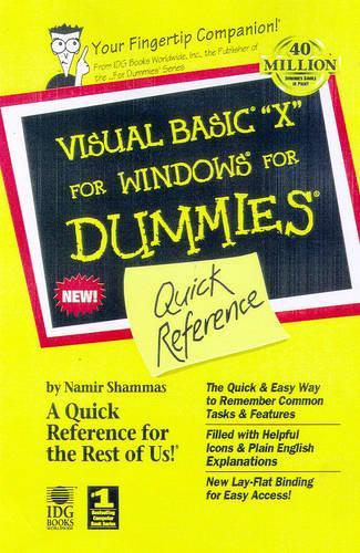 Visual Basic 6 for Windows for Dummies Quick Reference
