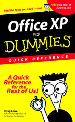 Office XP For Dummies: Quick Reference
