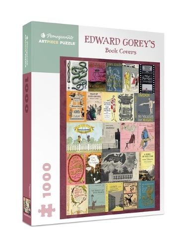 Image of Edward Gorey Book Covers 1000-Piece Jigsaw Puzzle