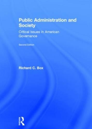 Public Administration and Society