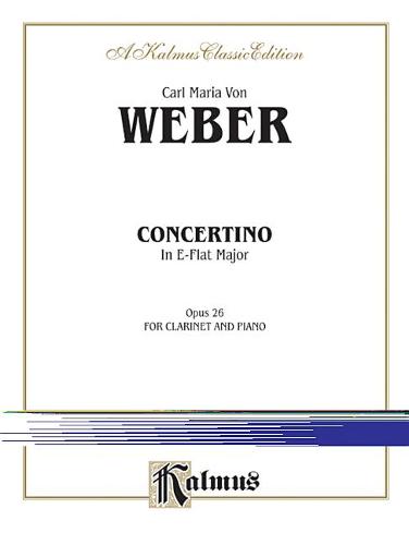 Concertino for Clarinet in A-Flat Major, Op. 26