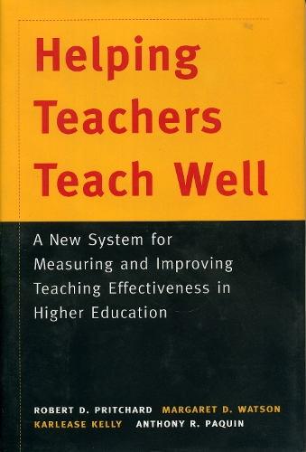 Helping Teachers Teach Well