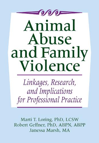 Animal Abuse and Family Violence