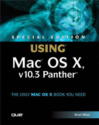 Special Edition Using MAC OS X V10.3 Panther