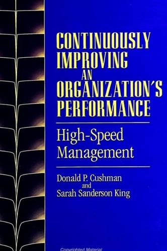 Continuously Improving an Organization's Performance