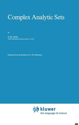 Complex Analytic Sets