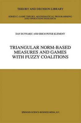 Triangular Norm-Based Measures and Games with Fuzzy Coalitions