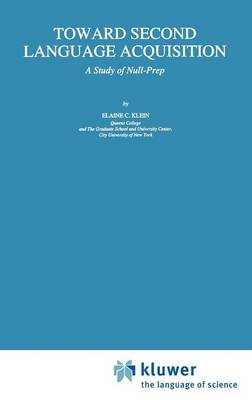 Toward Second Language Acquisition