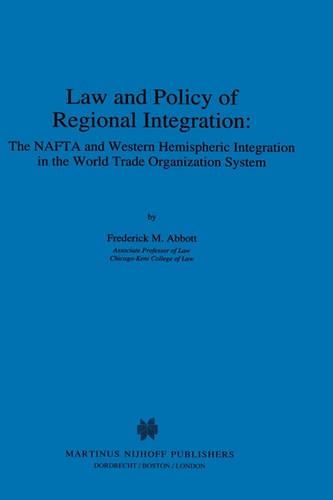 Law and Policy of Regional Integration