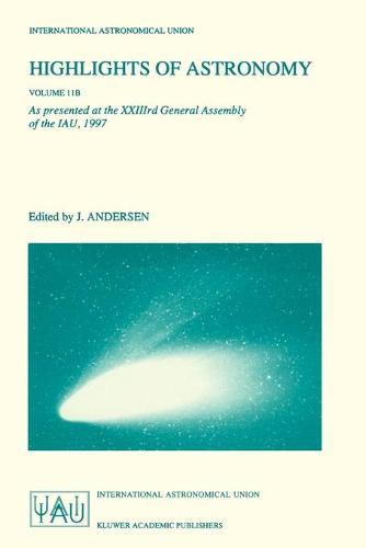 Highlights of Astronomy Volume 11B