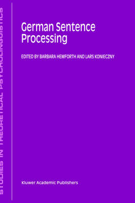 German Sentence Processing