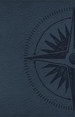 CSB Heart of God Teen Study Bible Navy, Compass Design LeatherTouch